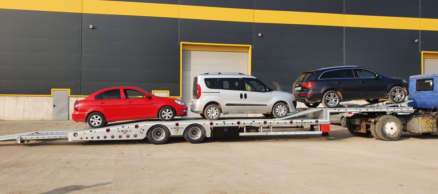 2-nápravový návěs pro přepravu  osobních vozidel - CAR CARRIER