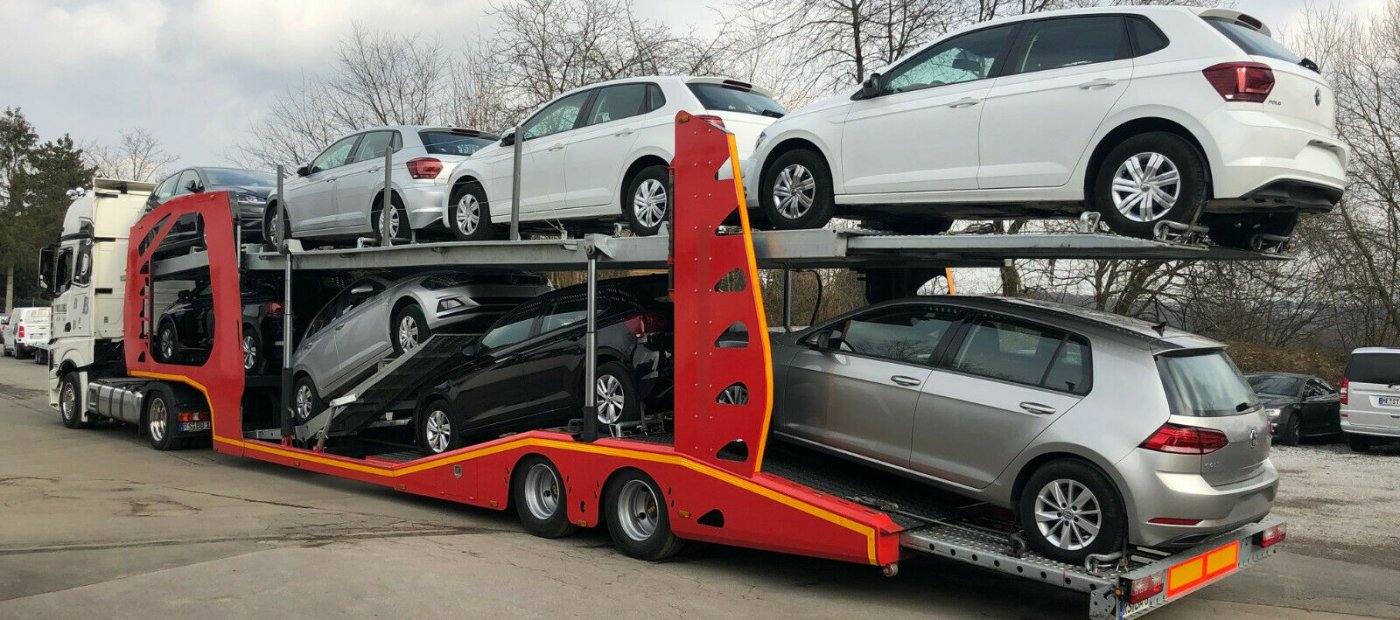 2-nápravový návěs pro přepravu  osobních vozidel - CAR CARRIER