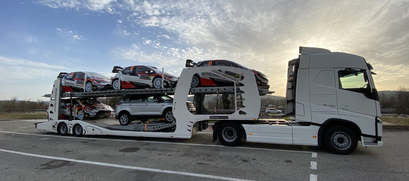 2-nápravový návěs pro přepravu  osobních vozidel - CAR CARRIER