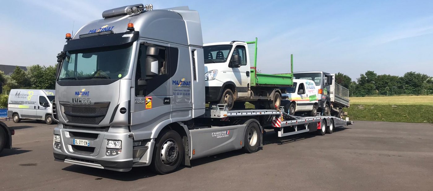 2-nápravový návěs pro přepravu  osobních vozidel - CAR CARRIER