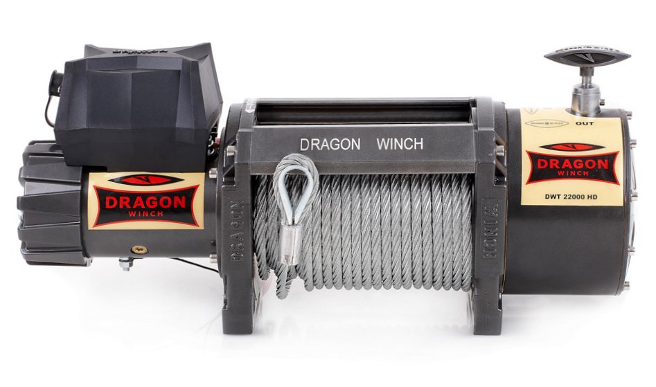 DRAGON WINCH elektrické  a hydraulické  navijáky