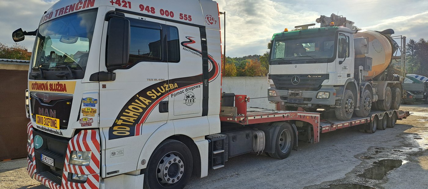 MAN TGX 18.480 4X2 + Podvalník FGM32