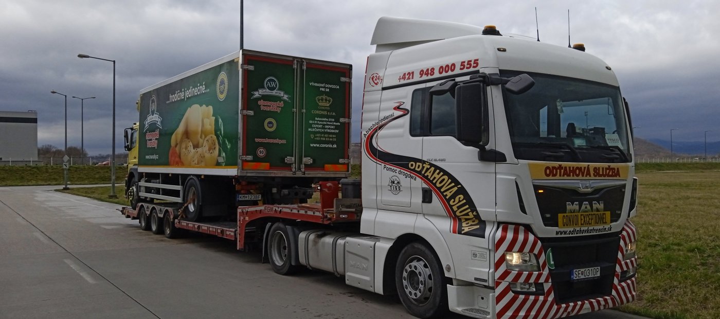 MAN TGX 18.480 4X2 + Podvalník FGM32