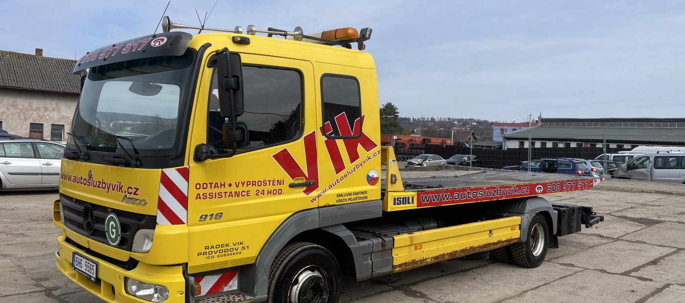 Odtahový speciál Mercedes Atego
