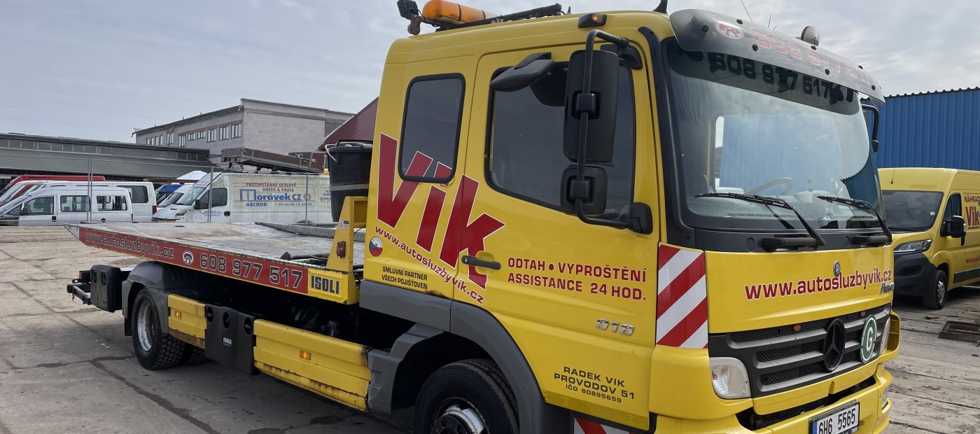 Odtahový speciál Mercedes Atego