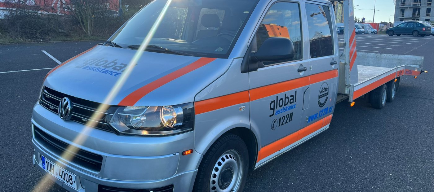 Odtahový special vw T5- Nový motor