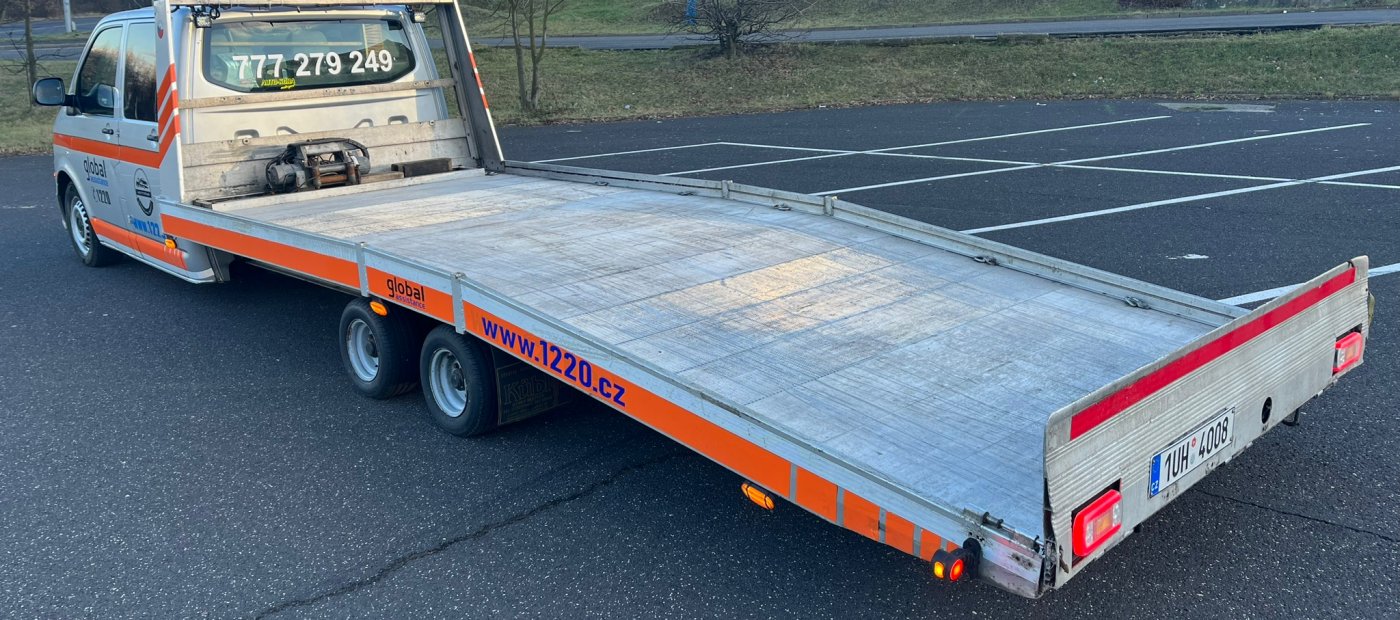 Odtahový special vw T5- Nový motor